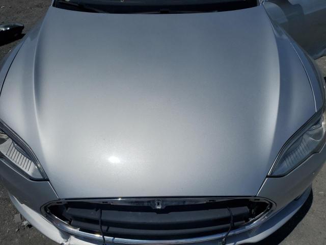 5YJSA1H1XEFP39703 - 2014 TESLA MODEL S 银色 照片 11
