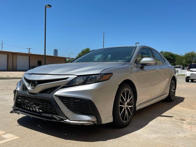 4T1G11AK9RU906148 - 2024 TOYOTA CAMRY SE NIGHT SHADE SILVER photo 2