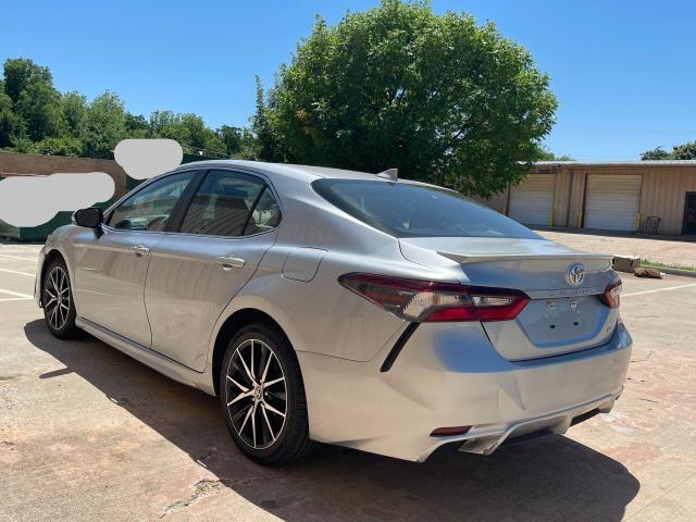 4T1G11AK9RU906148 - 2024 TOYOTA CAMRY SE NIGHT SHADE SILVER photo 3