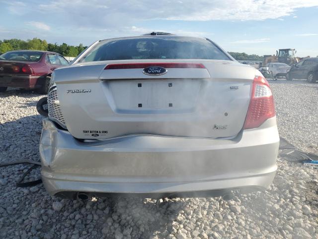 3FAHP0HGXAR206868 - 2010 FORD FUSION SE SILVER photo 6