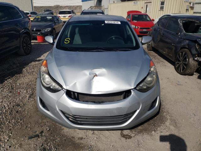 5NPDH4AE6DH369448 - 2013 HYUNDAI ELANTRA GLS SILVER photo 5