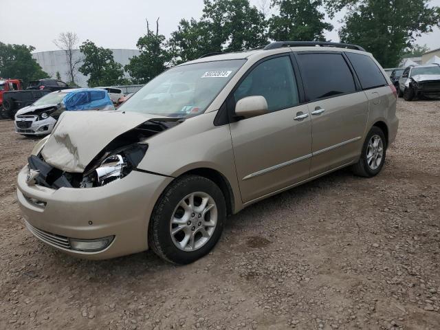 5TDZA22C25S235589 - 2005 TOYOTA SIENNA XLE TAN photo 1