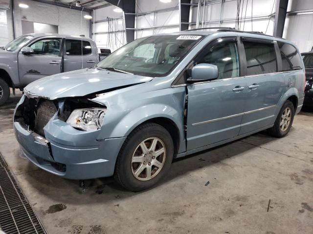 2A4RR8DX3AR375224 - 2010 CHRYSLER TOWN & COU TOURING PLUS BLUE photo 1