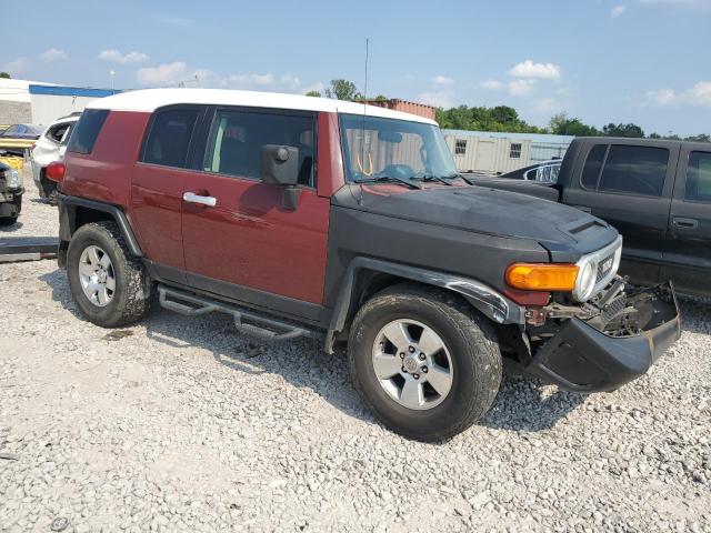 JTEZU11F48K003709 - 2008 TOYOTA FJ CRUISER BURGUNDY photo 4