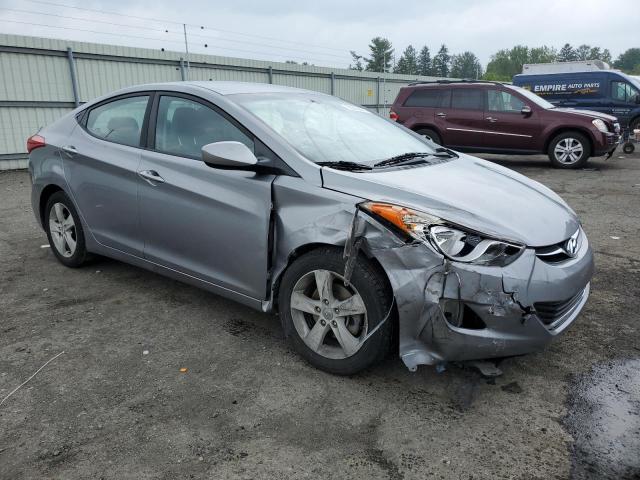 KMHDH4AE2DU706800 - 2013 HYUNDAI ELANTRA GLS SILVER photo 4