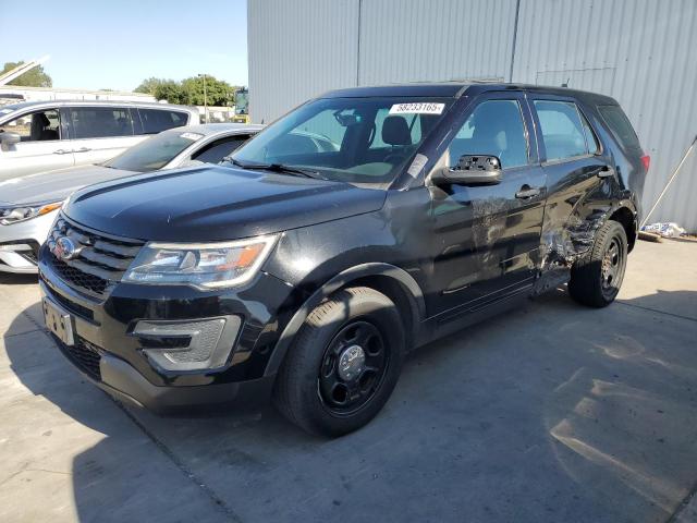 1FM5K8AR0JGA20815 - 2018 FORD EXPLORER POLICE INTERCEPTOR 黑色 照片 1