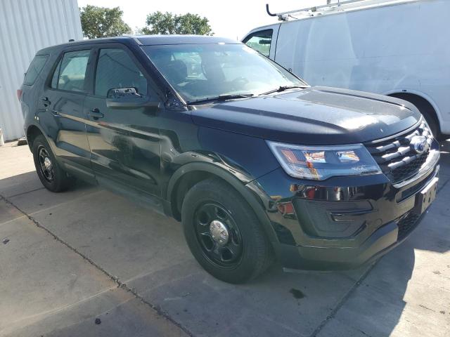 1FM5K8AR0JGA20815 - 2018 FORD EXPLORER POLICE INTERCEPTOR 黑色 照片 4