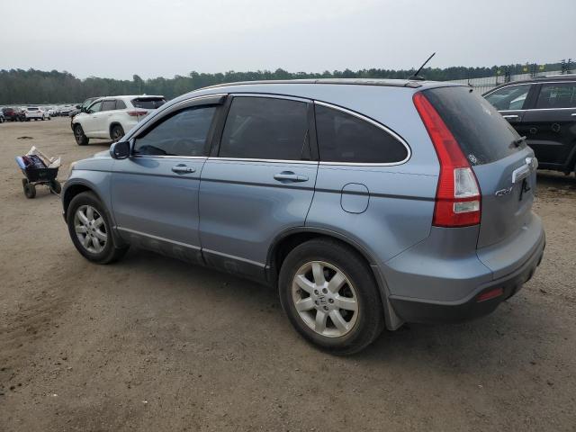 5J6RE38758L005467 - 2008 HONDA CR-V EXL BLUE photo 2