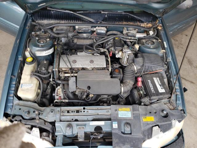 1G2NE52T2VC730577 - 1997 PONTIAC GRAND AM SE TURQUOISE photo 11