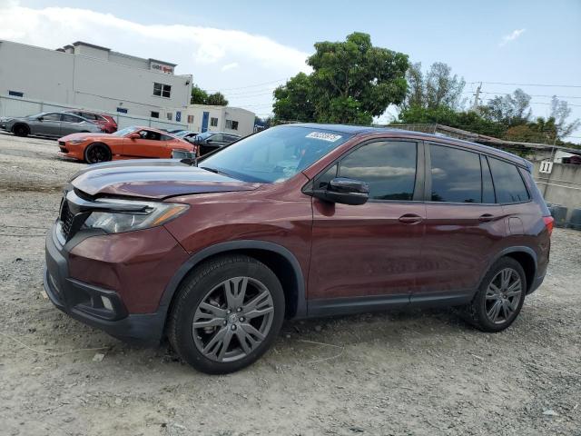5FNYF7H56LB001847 - 2020 HONDA PASSPORT EXL Bordo foto 1