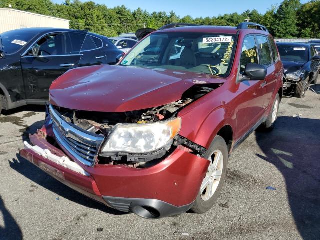 JF2SH6BC4AH790337 - 2010 SUBARU FORESTER XS Qırmızı foto 2