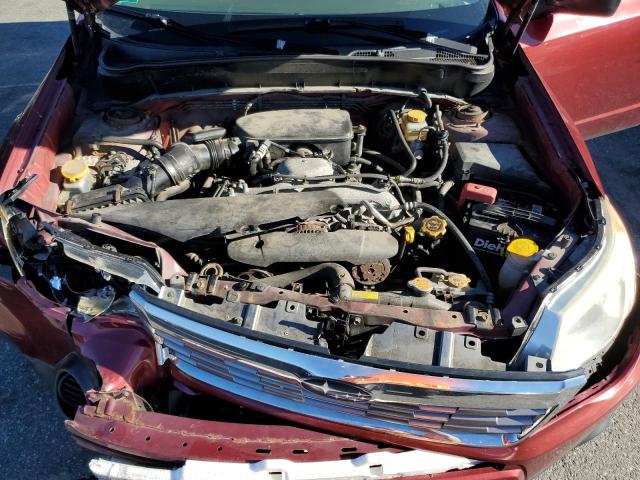 JF2SH6BC4AH790337 - 2010 SUBARU FORESTER XS Qırmızı foto 7