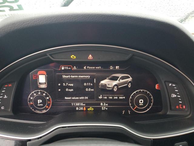 WA1VAAF7XJD037185 - 2018 AUDI Q7 PRESTIGE BLACK photo 9