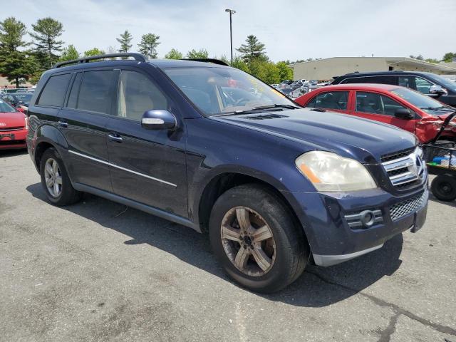 4JGBF71E77A222237 - 2007 MERCEDES-BENZ GL 450 4MATIC BLUE photo 4