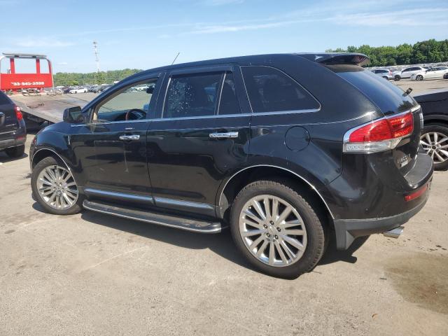 2LMDJ8JK2BBJ05847 - 2011 LINCOLN MKX BLACK photo 2