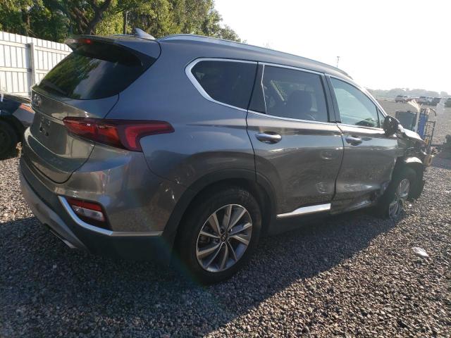 5NMS33AD2LH167287 - 2020 HYUNDAI SANTA FE SEL GRAY photo 3