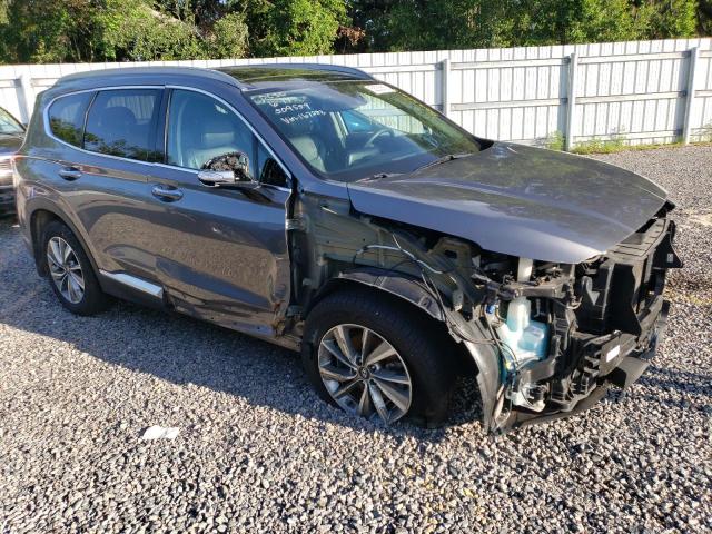 5NMS33AD2LH167287 - 2020 HYUNDAI SANTA FE SEL GRAY photo 4