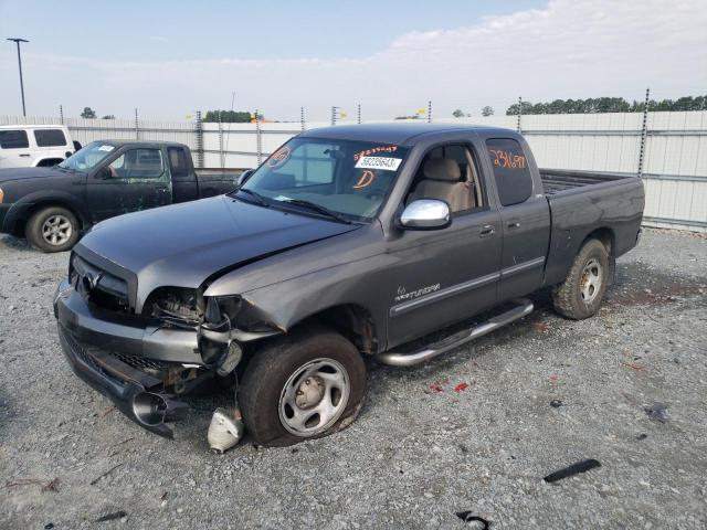 5TBRT34194S441768 - 2004 TOYOTA TUNDRA ACCESS CAB SR5 GRAY photo 1