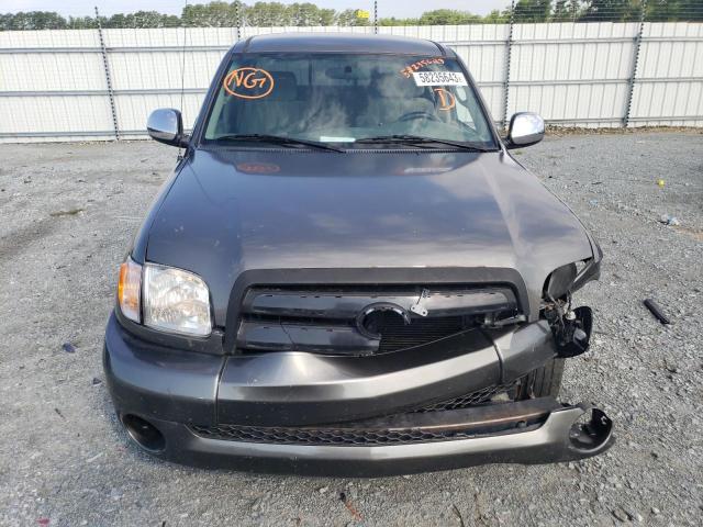 5TBRT34194S441768 - 2004 TOYOTA TUNDRA ACCESS CAB SR5 GRAY photo 5