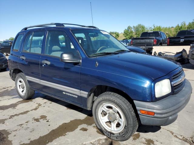 2CNBE13C926933455 - 2002 CHEVROLET TRACKER BLUE photo 4