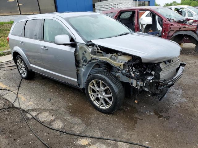 3C4PDDEGXHT587984 - 2017 DODGE JOURNEY GT SILVER photo 4