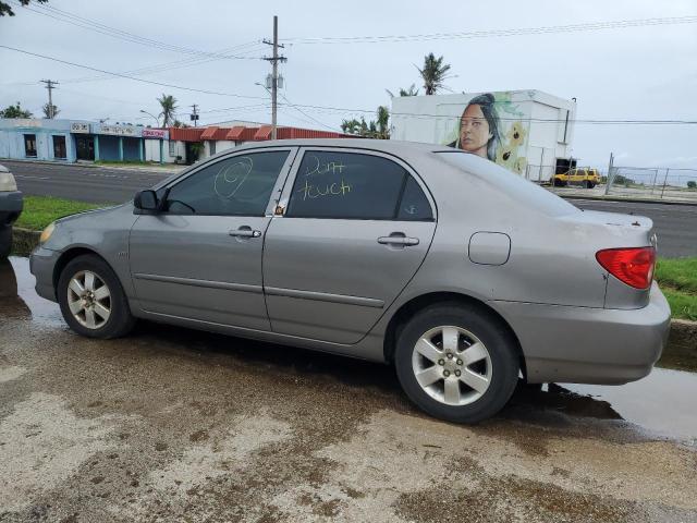 JTDBR32E452063428 - 2005 TOYOTA COROLLA CE SILVER photo 2