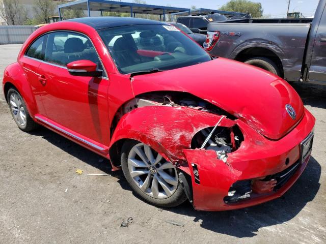 3VWJA7AT5FM624849 - 2015 VOLKSWAGEN BEETLE TDI RED photo 4