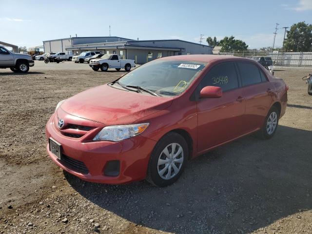 JTDBU4EE8B9161073 - 2011 TOYOTA COROLLA BASE RED photo 2