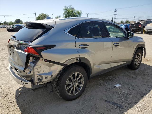 JTJYARBZ1J2105391 - 2018 LEXUS NX 300 BASE ვერცხლისფერი ფოტო 3