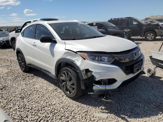 3CZRU5H13MM717236 - 2021 HONDA HR-V SPORT WHITE photo 4