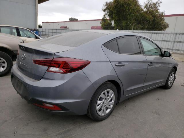 KMHD74LF8KU863785 - 2019 HYUNDAI ELANTRA SE GRAY photo 3