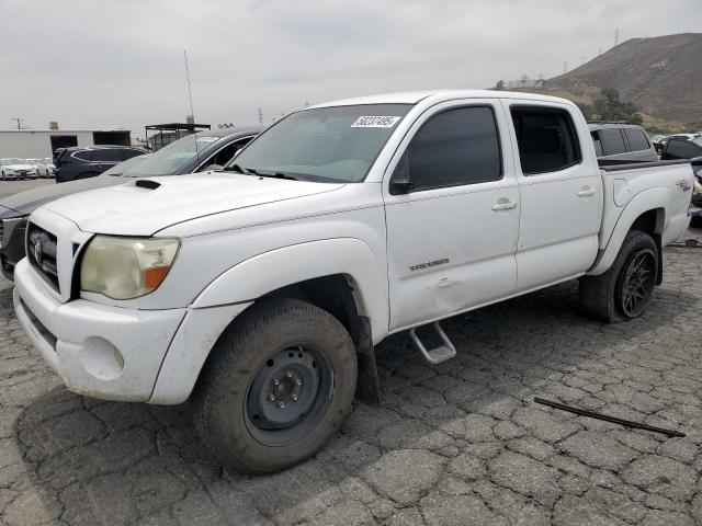 5TEJU62NX7Z457414 - 2007 TOYOTA TACOMA DOUBLE CAB PRERUNNER WHITE photo 1