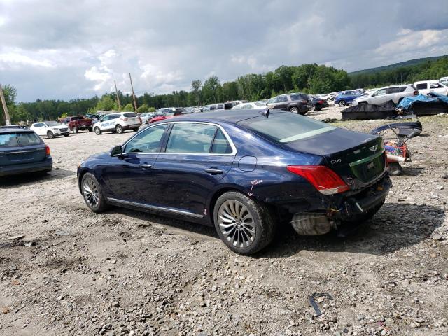 KMHG34JA6JU042344 - 2018 GENESIS G90 PREMIUM BLUE photo 2