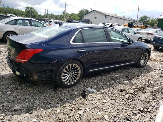 KMHG34JA6JU042344 - 2018 GENESIS G90 PREMIUM BLUE photo 3