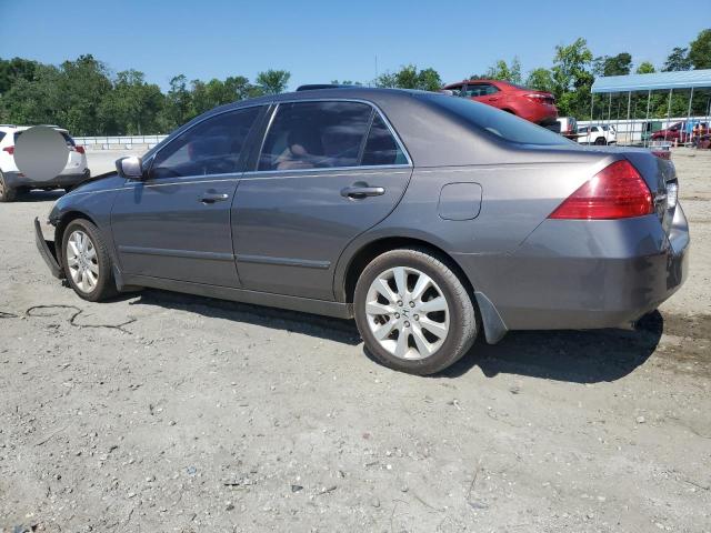 1HGCM66537A006145 - 2007 HONDA ACCORD EX GRAY photo 2