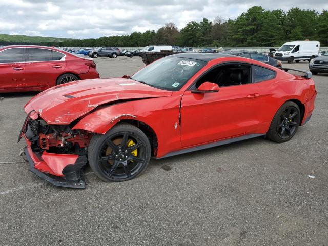1FA6P8TH0K5194367 - 2019 FORD MUSTANG RED photo 1