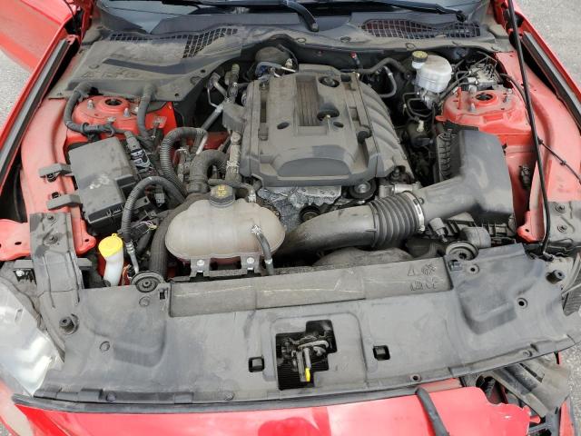 1FA6P8TH0K5194367 - 2019 FORD MUSTANG RED photo 11