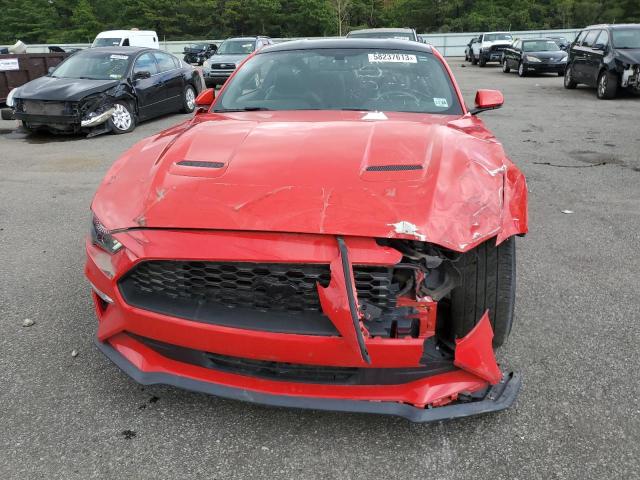 1FA6P8TH0K5194367 - 2019 FORD MUSTANG RED photo 5