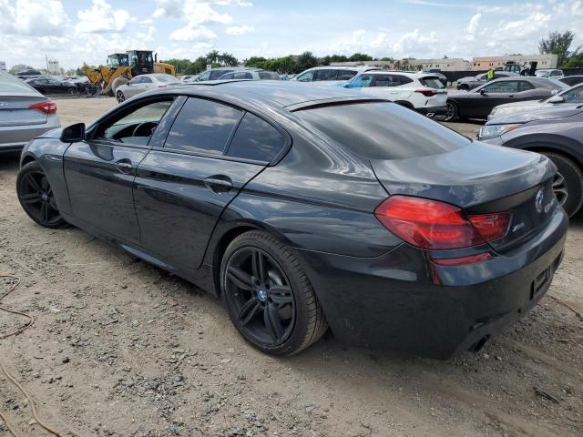 WBA6D2C51JGT73362 - 2018 BMW 640 XI GRAN COUPE BLACK photo 2