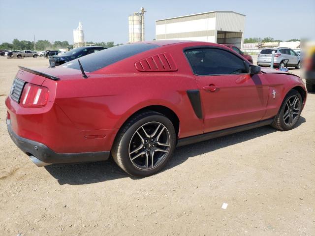 1ZVBP8AM4C5267098 - 2012 FORD MUSTANG RED photo 3