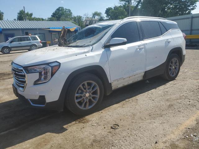 3GKALPEVXNL101876 - 2022 GMC TERRAIN SLT WHITE photo 1