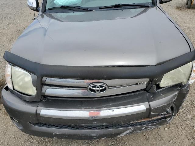 5TBDT44115S481022 - 2005 TOYOTA TUNDRA DOUBLE CAB SR5 GRAY photo 11