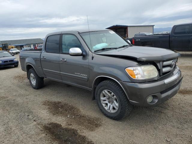 5TBDT44115S481022 - 2005 TOYOTA TUNDRA DOUBLE CAB SR5 GRAY photo 4