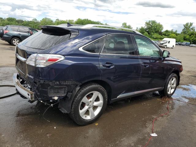 2T2BK1BA2AC022437 - 2010 LEXUS RX 350 BLUE photo 3