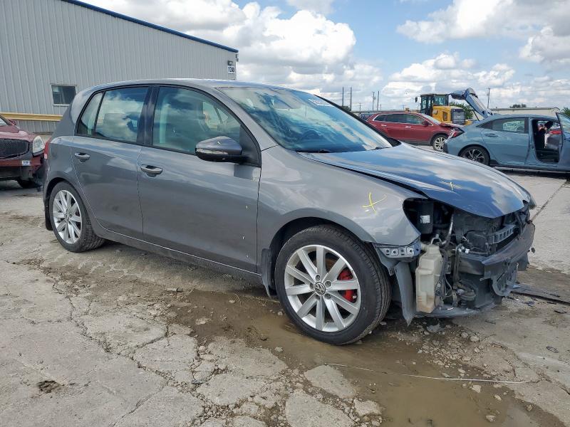 WVWDM7AJ2BW081525 - 2011 VOLKSWAGEN GOLF GRAY photo 4