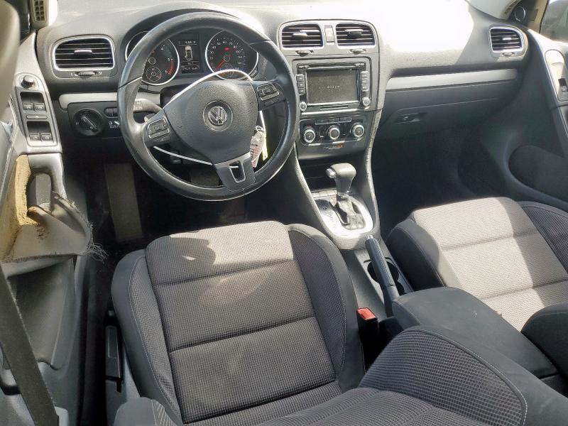 WVWDM7AJ2BW081525 - 2011 VOLKSWAGEN GOLF GRAY photo 8
