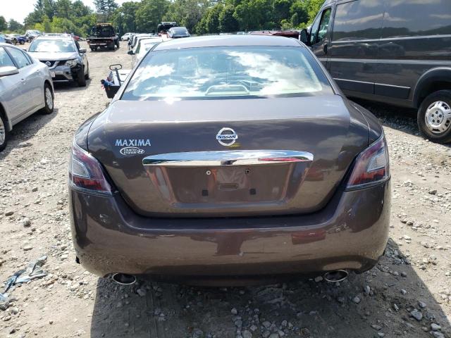 1N4AA5AP2EC462565 - 2014 NISSAN MAXIMA S BROWN photo 6