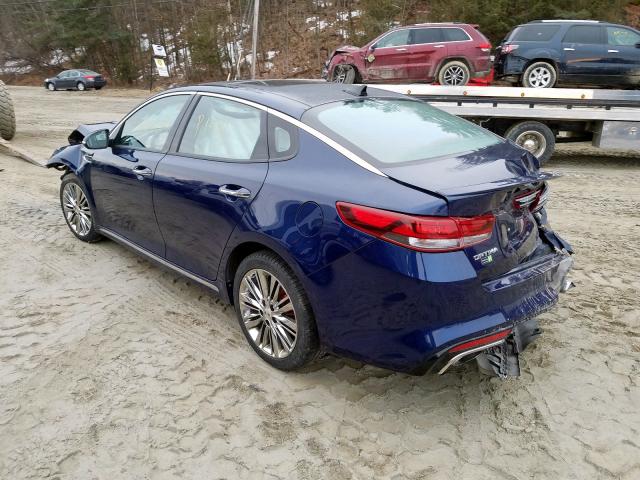 5XXGV4L28HG168239 - 2017 KIA OPTIMA SXL  photo 3