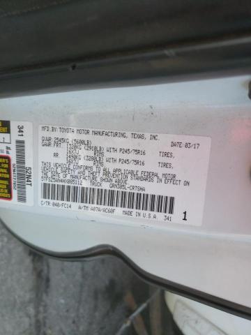 5TFSZ5AN4HX085112 - 2017 TOYOTA TACOMA ACCESS CAB Ақ фото 12