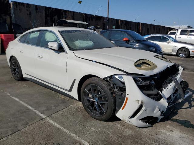 WBY43AW0XPFR40253 - 2023 BMW I4 EDRIVE 35 WHITE photo 4